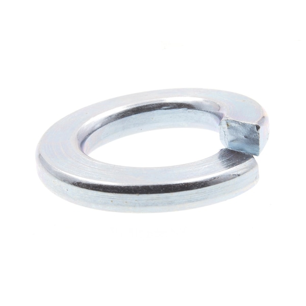 Medium Split Lock Washers, Metric, M8, Zinc Plated Steel, PK25